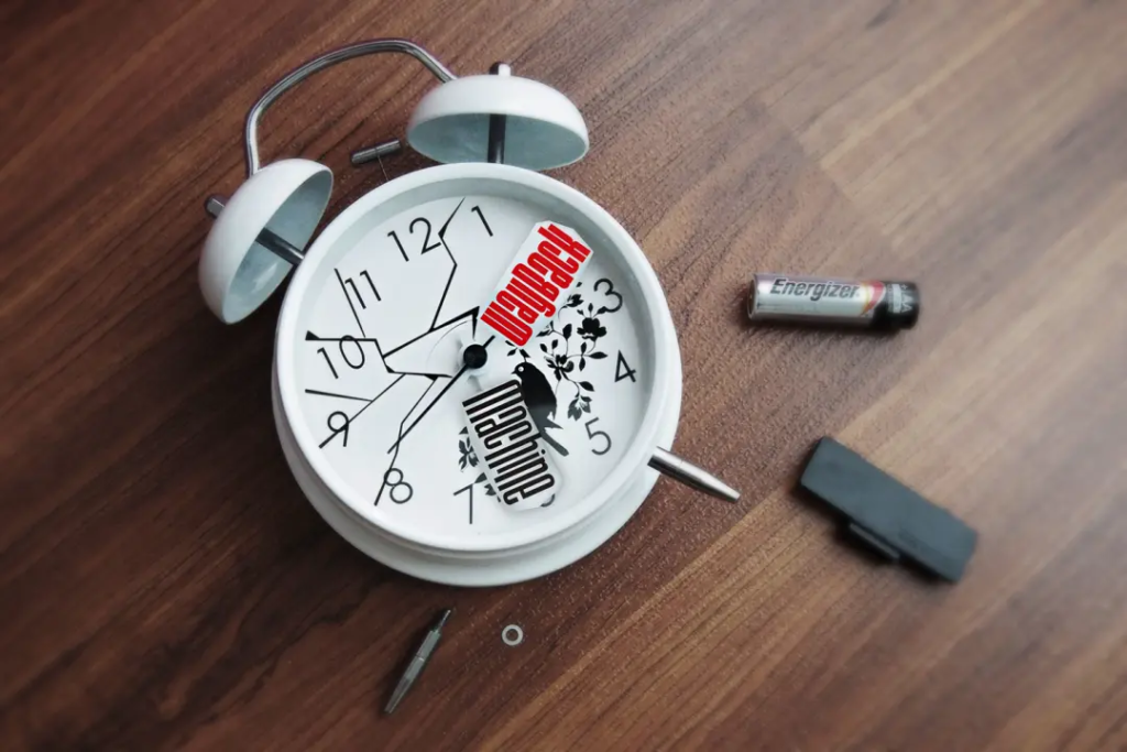 Broken Wayback Machine clock

